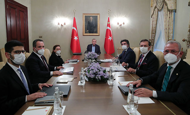 Erdoğan Varlık Fonu toplantısına katıldı