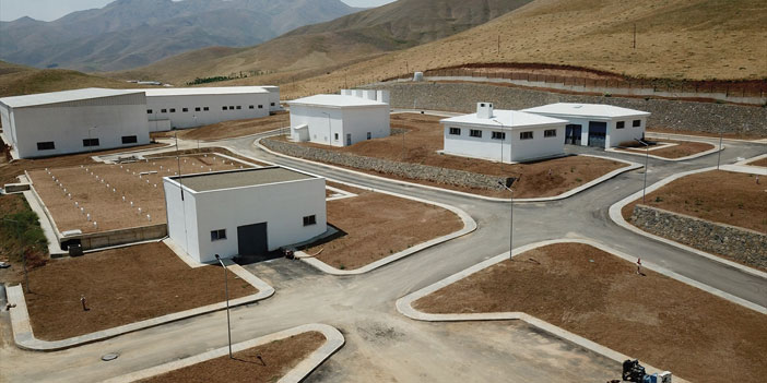 Yüksekova'da inşa edilen tesis, 2045 yılına kadar içme suyu ihtiyacını karşılayacak