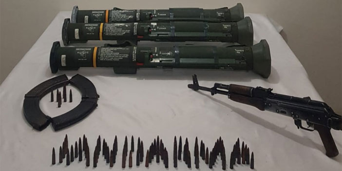 Hakkari'de AT-4 tanksavar ele geçirildi