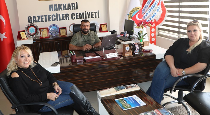 Gazeteci ve yapımcılardan Gazeteciler Cemiyetine ziyaret