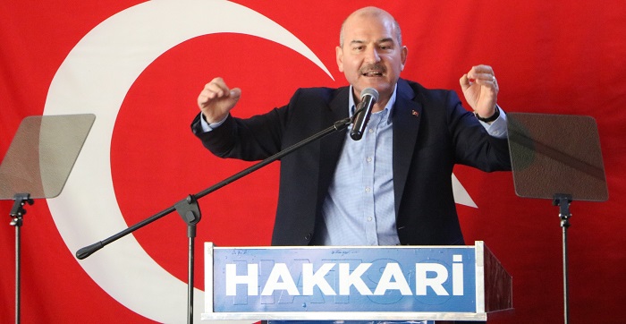 İçişleri Bakanı Soylu Hakkari'de konuştu
