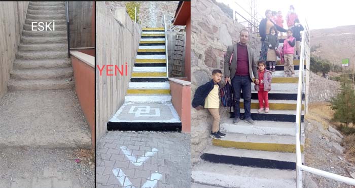 Hakkarili Eğitimci Derin'den örnek davranış!