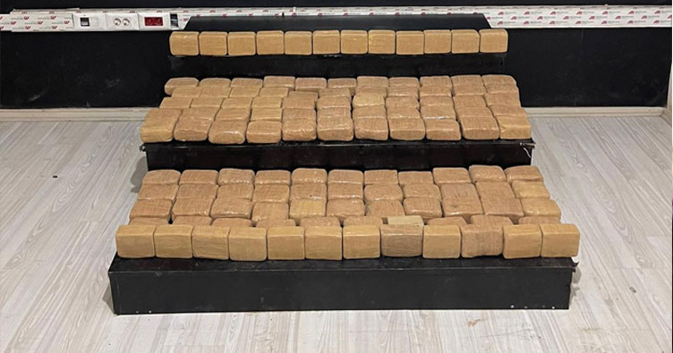 Yüksekova'da 66 kilo 400 gram eroin ele geçirildi