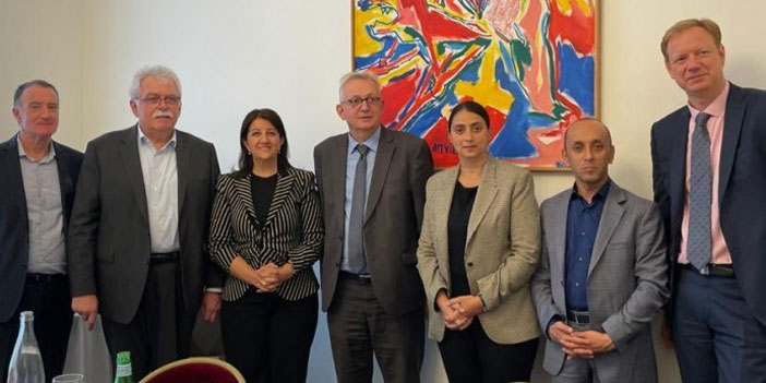 Pervin Buldan, Fransa’da temaslarda bulundu