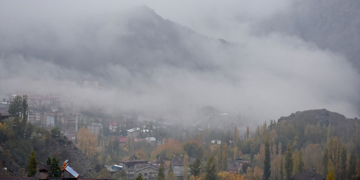 Hakkari'de sis bekleniyor