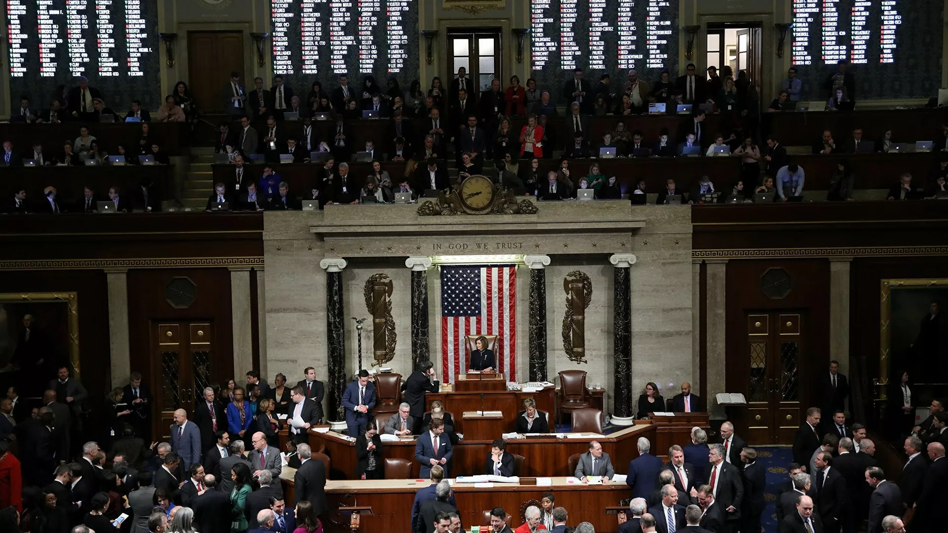 ABD Temsilciler Meclisi'nden 1 trilyon dolarlık altyapı paketine onay
