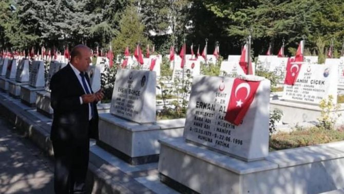 Başkan Er "Gazi ailelerimizi üzmeye hakkınız yok"