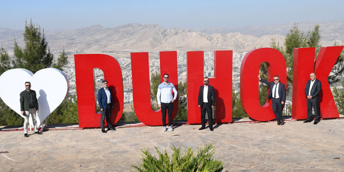 Hakkarili iş insanları Duhok’un kalbinde