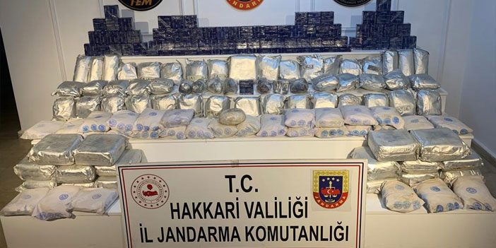 Yüksekova'da uyuşturucu operasyonu