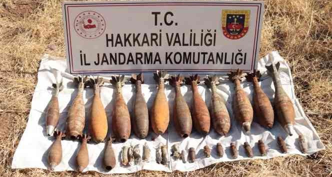 Şemdinli'de silah ve mühimmat ele geçirildi