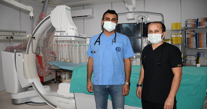 Hakkari’de bir yılda 700 hastaya anjiyo yapıldı