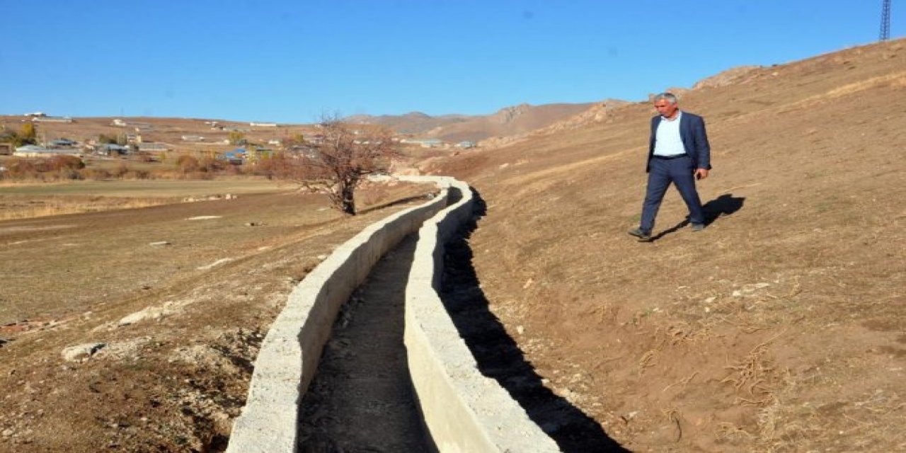 60 Yıllık Su Kanalı Sıkıntısı Sona Erdi