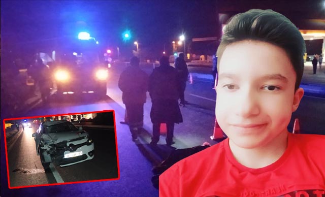 Otomobilin çarptığı dede ve torunu öldü