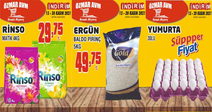 Hakkari Özmar AVM Kasım kampanyası başlattı