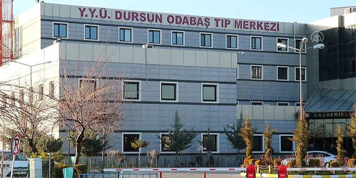 Van’da hastane bahçesinde intihar