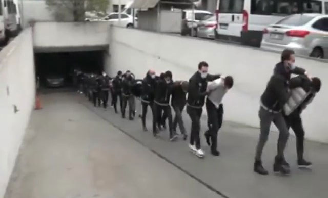 24 kişi tutuklandı