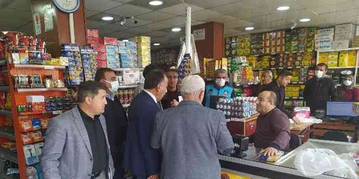 Hakkari'de marketlerde denetim yapıldı