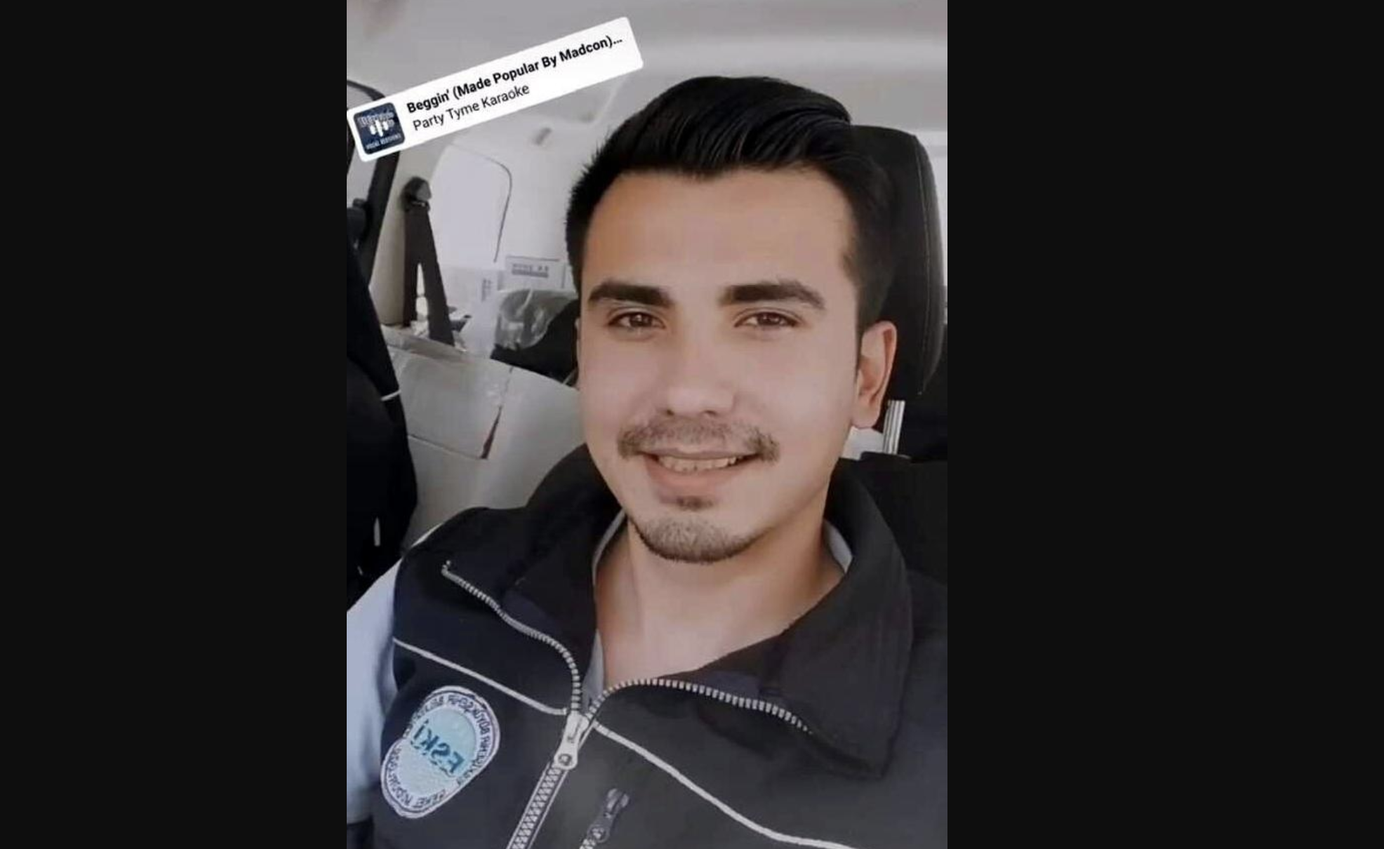 Sokak tabelasına asılı bulundu