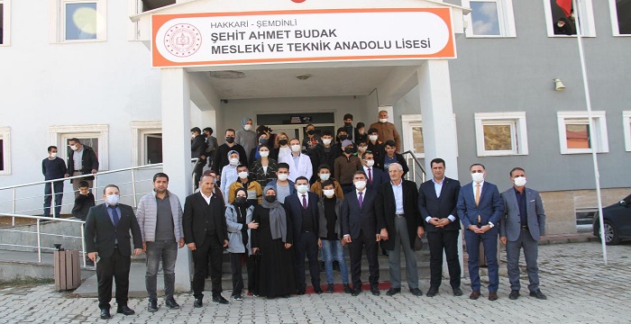 Şemdinli'de Şehit Budak’ın adı okula verildi