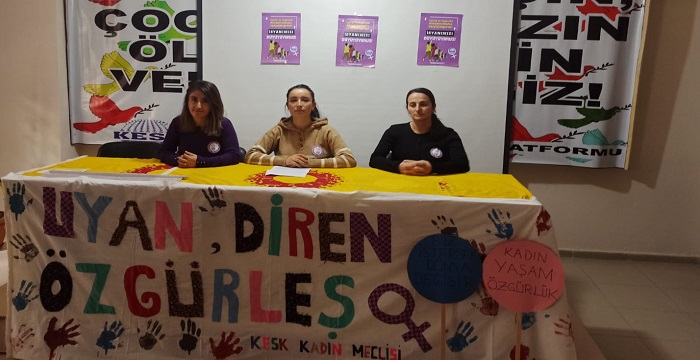 KESK Kadın Meclisinden 25 Kasım açıklaması