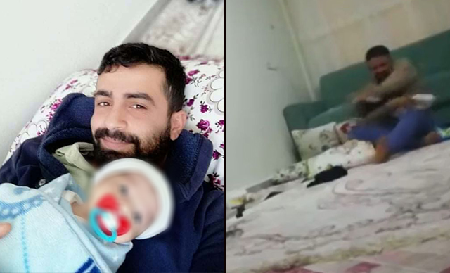 2 aylik bebegini doven babanin ifadesi ortaya cikti