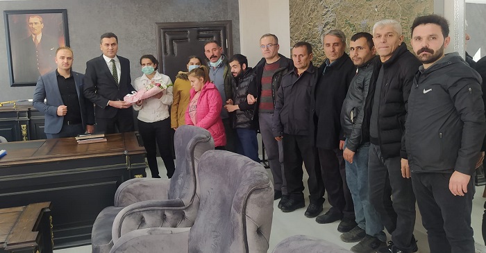 Hakkari'de Engelliler Genel Sekreter Kumbasarı ziyaret etti