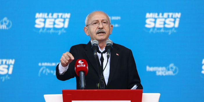 CHP Lideri Kemal Kılıçdaroğlu Mersin'de konuştu