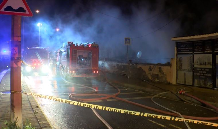 Gecekonduda yangın: 1 ölü