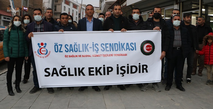 Öz Sağlık İş Sendikası Hakkari Şubesinden Zam açıklaması