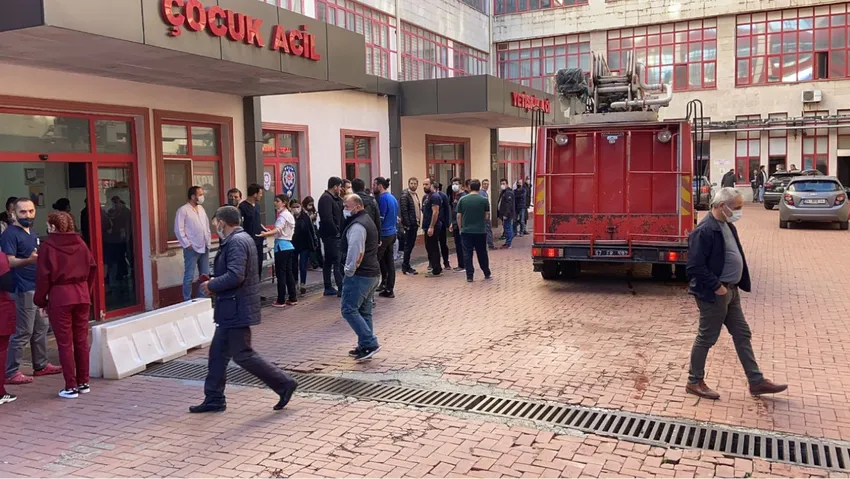 Hastaya bakan hemşireyi yaktı