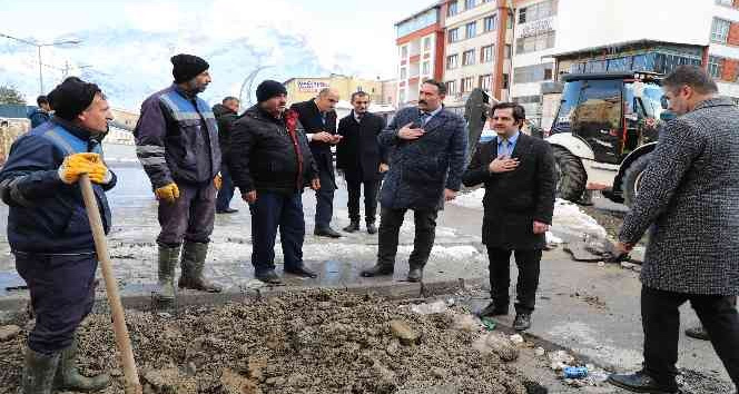 Vali Yardımcısı Kasımoğlu'dan belediye ekibine ziyaret