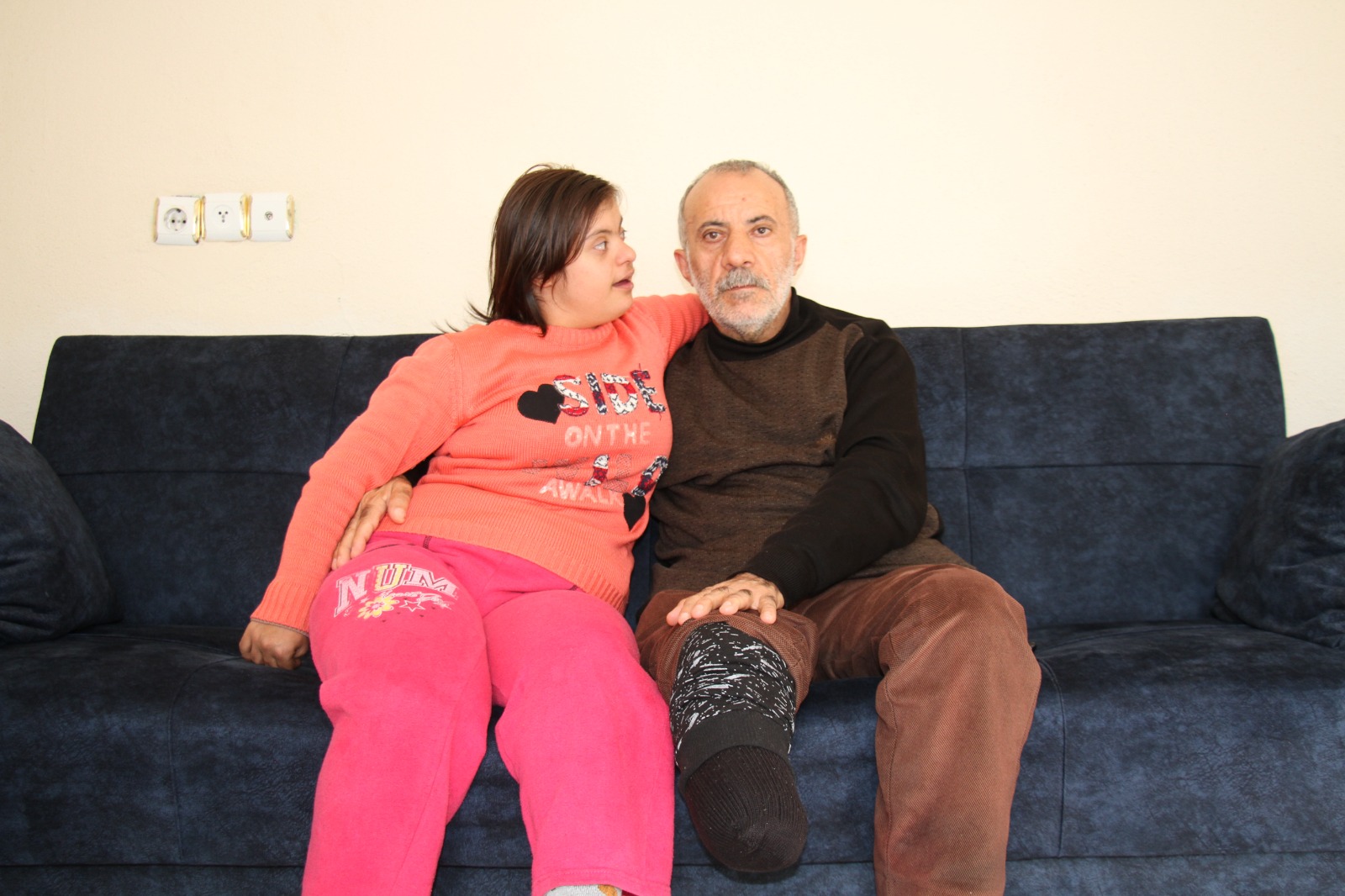 Şemdinli'de Bir bacağı kesilen Ramazan Dayan yardım bekliyor