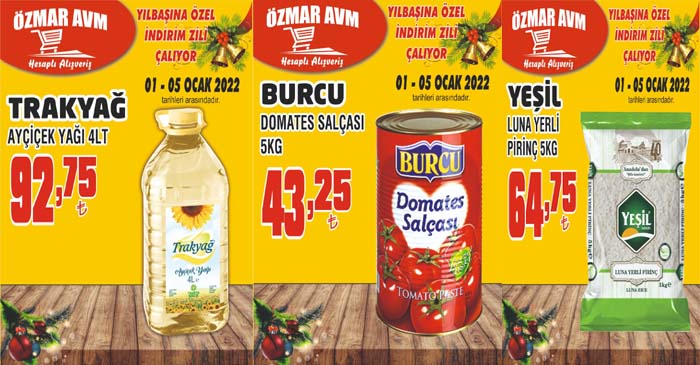 Hakkari Özmar AVM Yılbaşına özel indirim kampanyası başlattı