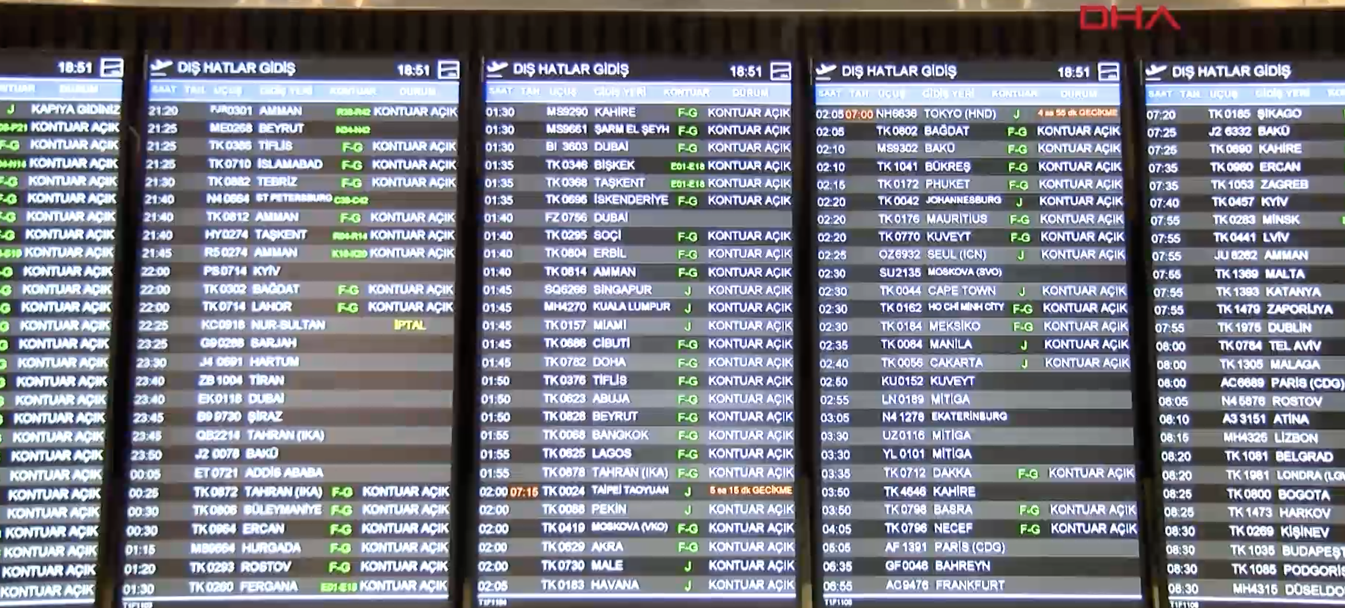 THY Kazakistan'a uçuşlarını durdurdu