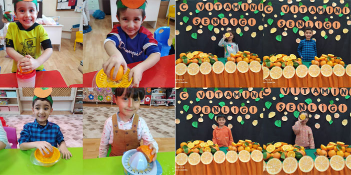 Hakkarili öğrencilerden 'C Vitamini' etkinliği