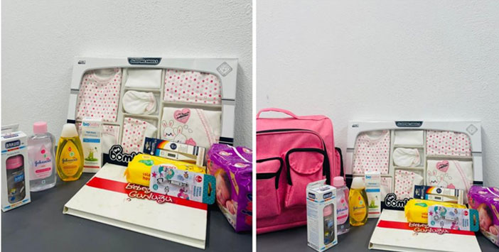 Esendere Belediyesinden 'Hoş geldin bebek' seti