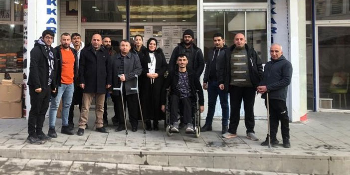 İş insanı Çiftçi engellileri ağırladı