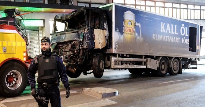 Stockholm kamyonu patlayıcı doluymuş!