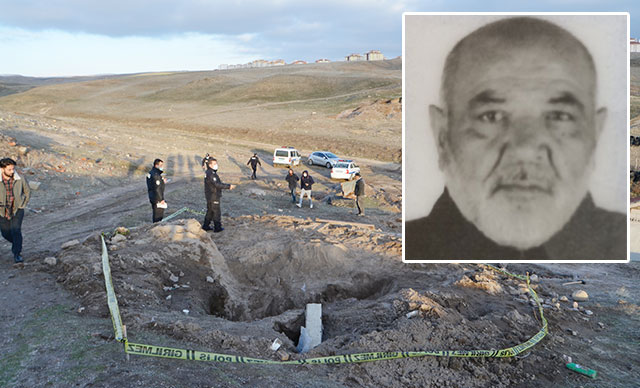 Define ararken canından oldu