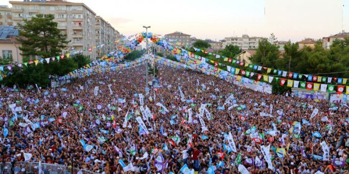 HDP büyük Diyarbakır mitingine hazırlanıyor