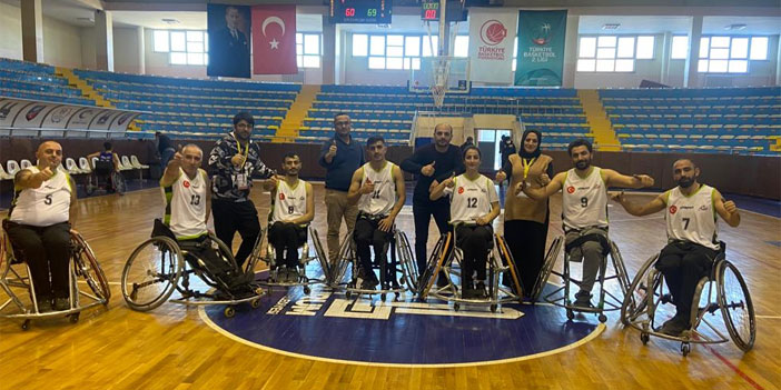 Engelliler Erzurum takımını yendi