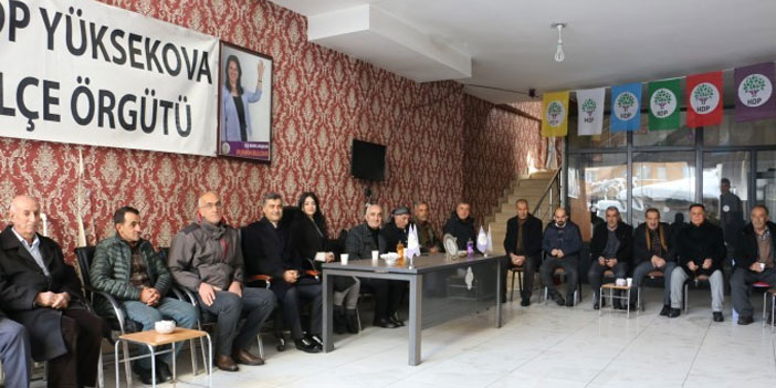 HDP’li Zeydan’a ziyaretler sürüyor