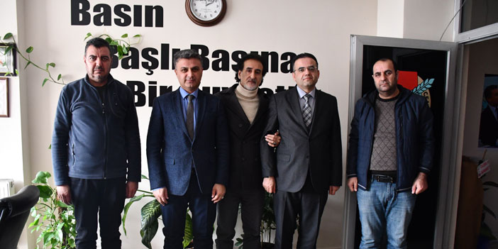 Müdür Kızılkaya ve Koca'dan HGC'ye ziyaret