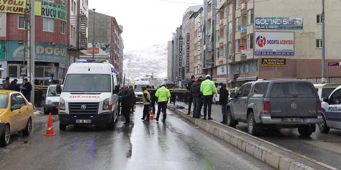 Van'da düzenlenen silahlı saldırıda iki kişi öldü