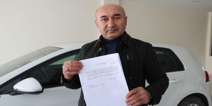 Adına kiralanmış lüks araca 2 ayrı ceza geldi