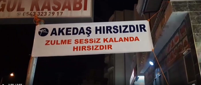 Pankart asan esnaf gözaltına alındı