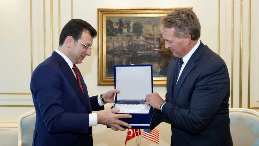 Flake İmamoğlu'nu ziyaret etti