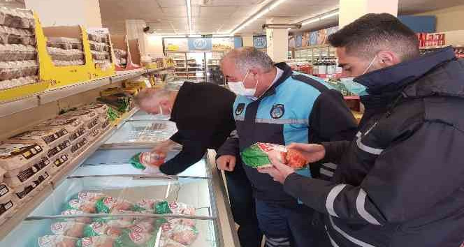 Hakkari'de kasa ve raf denetimi