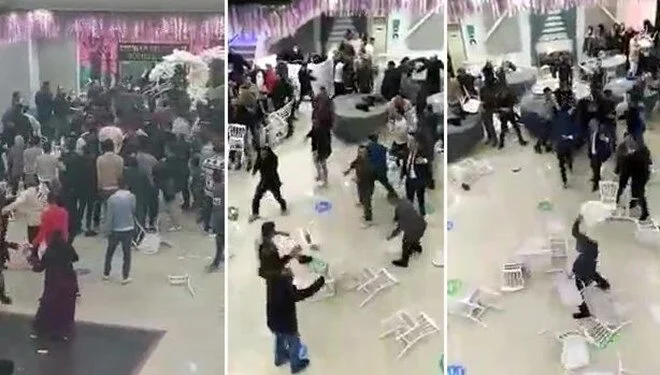 Düğünde kavga: 24 yaralı