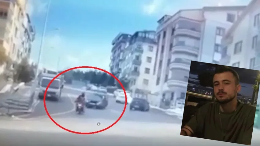 22 yaşındaki motokurye trafik kazasında öldü